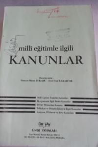 Milli Eğitimle İlgili Kanunlar