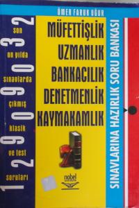 Müfettişlik Uzmanlık Bankacılık Denetmenlik Kaymakamlık Sınavlarına Hazırlık Soru Bankası