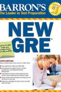BARRON'S The Leader in Test Preparation New Gre