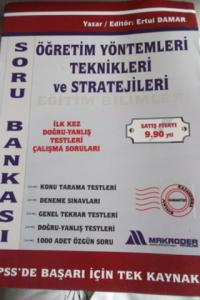 Öğretim Yöntemleri Teknikleri ve Stratejileri Soru Bankası