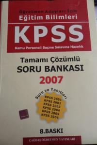 Öğretmen Adayları İçin KPSS Eğitim Bilimleri Tamamı Çözümlü Soru Bankası
