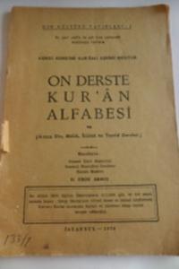 On Derste Kur'an Alfabesi