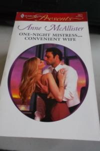 One Night Mistress...Convenient Wife