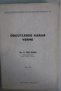 Örgütlerde Karar Verme