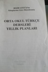 Orta Okul Türkçe Dersleri Yıllık Planları