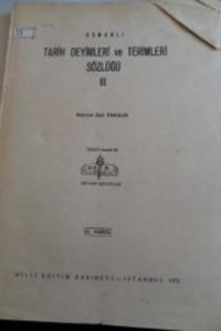 Osmanlı Tarih Deyimleri ve Terimleri Sözlüğü III / 23. Fasikül