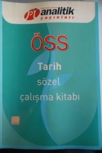 ÖSS Tarih Sözel Çalışma Kitabı