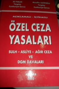 Özel Ceza Yasaları