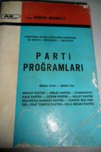 Parti Proğramları I.Cilt