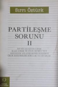 Partileşme Sorunu II