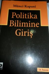 Politika Bilimine Giriş