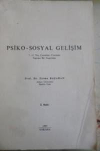 Psiko - Sosyal Gelişim
