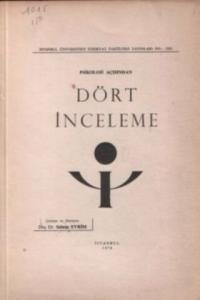 Psikoloji Açısından Dört İnceleme