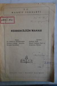 Rehberciliğin Manası