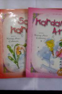 Renkli Resimli Bitişik Yazılı Öykü Kitapları 3 Adet