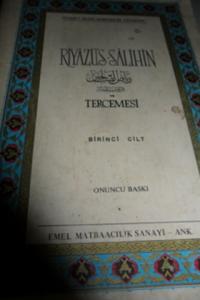 Riyazü's-Salihin ve Tercemesi 1.Cilt