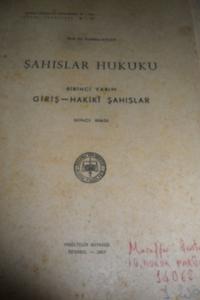 Şahıslar Hukuku