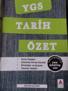 YGS Tarih Özet