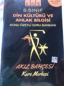 8. Sınıf Din Kültürü Ve Ahlak Bilgisi Konu Özetli Soru Bankası