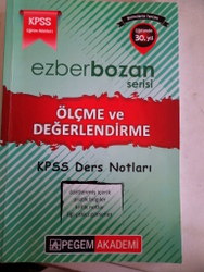 Ölçme ve Değerlendirme KPSS Ders Notları
