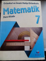 7. Sınıf Matematik Ders Kitabı