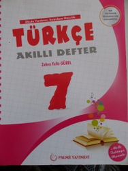 7. Sınıf Türkçe Akıllı Defter