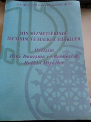 Din Hizmetlerinde İletişim ve Halkla İlişkiler
