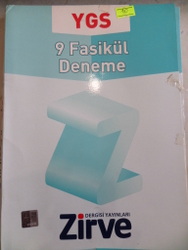 YGS 9 Fasikül Deneme