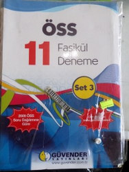 ÖSS 11 Fasikül Deneme / 9 Adet