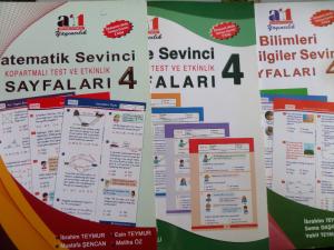 Kopartmalı Test Ve Etkinlik Sayfaları / 3 Adet