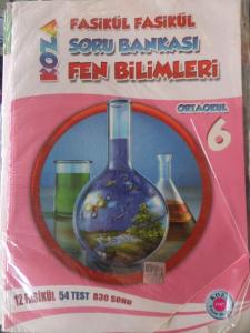 6. Sınıf Fen Bilimleri Fasikül Fasikül Soru Bankası