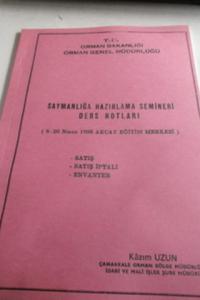 Saymanlığa Hazırlama Semineri Ders Notları