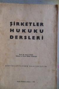 Şirketler Hukuku Dersleri