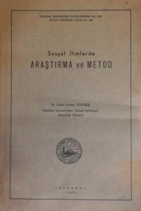 Sosyal İlimlerde Araştırma ve Metod