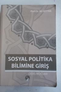 Sosyal Politika Bilimine Giriş Ders Notları