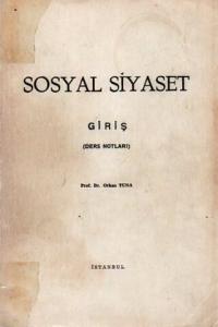 Sosyal Siyaset Giriş (Ders Notları)