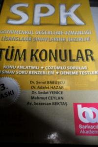 SPK Lisanslama Sınavlarına Hazırlık Tüm Konular