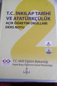 T.C. İnkılap Tarihi ve Atatürkçülük Açık Öğretim Okulları Ders Notu 2