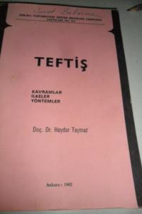 Teftiş - Kavramlar İlkeler Yöntemler