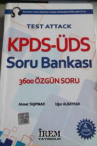 Test Attack KPDS - ÜDS Soru Bankası