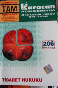TİCARET HUKUKU 2. Sınıf 206 Kodlu Kitap