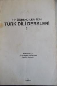 Tıp Öğrencileri İçin Türk Dili Dersleri 1