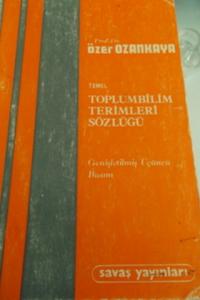Toplumbilim Terimleri Sözlüğü