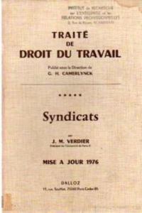 Traite de Droit du Travail