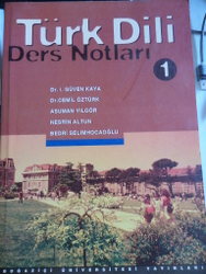 Türk Dili Ders Notları 1