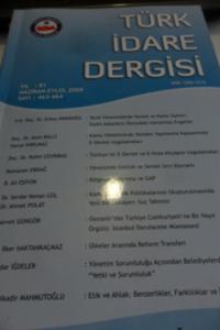 Türk İdare Hukuku Dergisi 2009 / 81