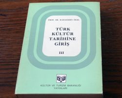 Türk Kültür Tarihine Giriş III