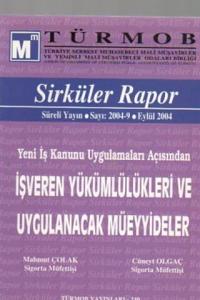 Türmob Sirküler Rapor 2004/9
