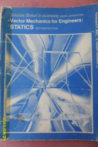Vector Mechanics for Engineers : Statics Second Edition