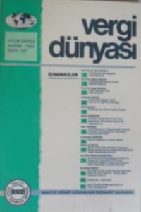 Vergi Dünyası 1993/147